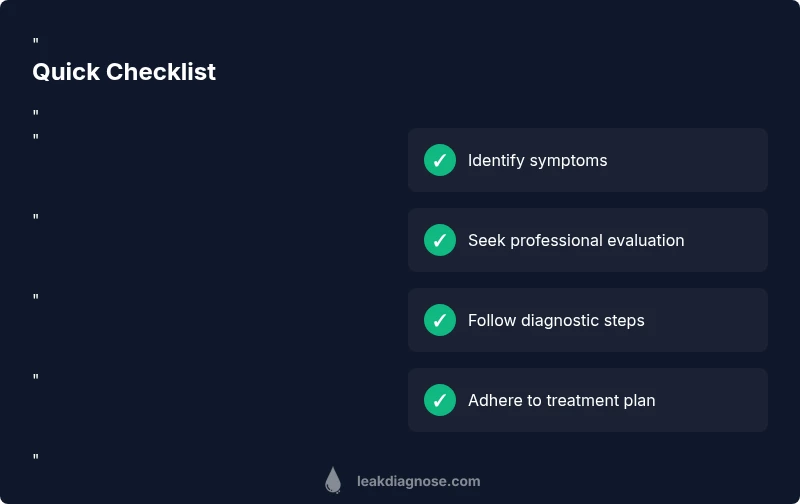 Checklist for CSF leak diagnosis and management