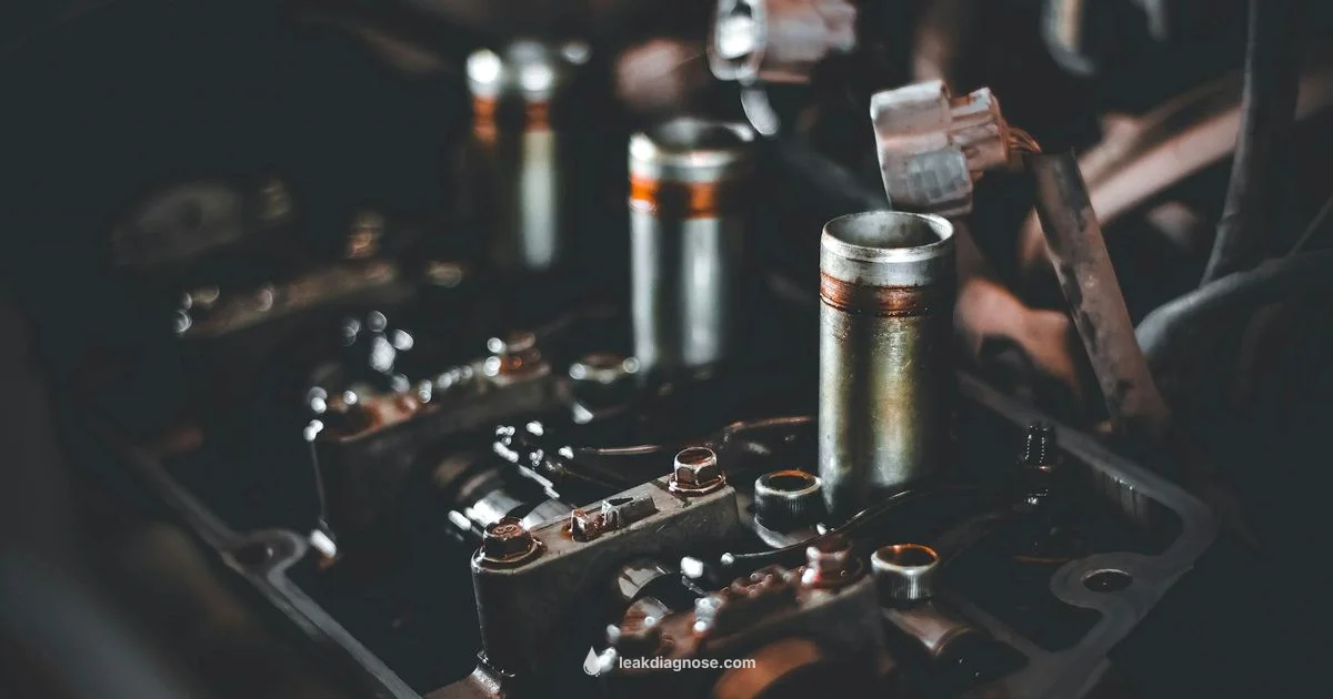 Top-of-Engine Oil Leak - Leak Diagnosis