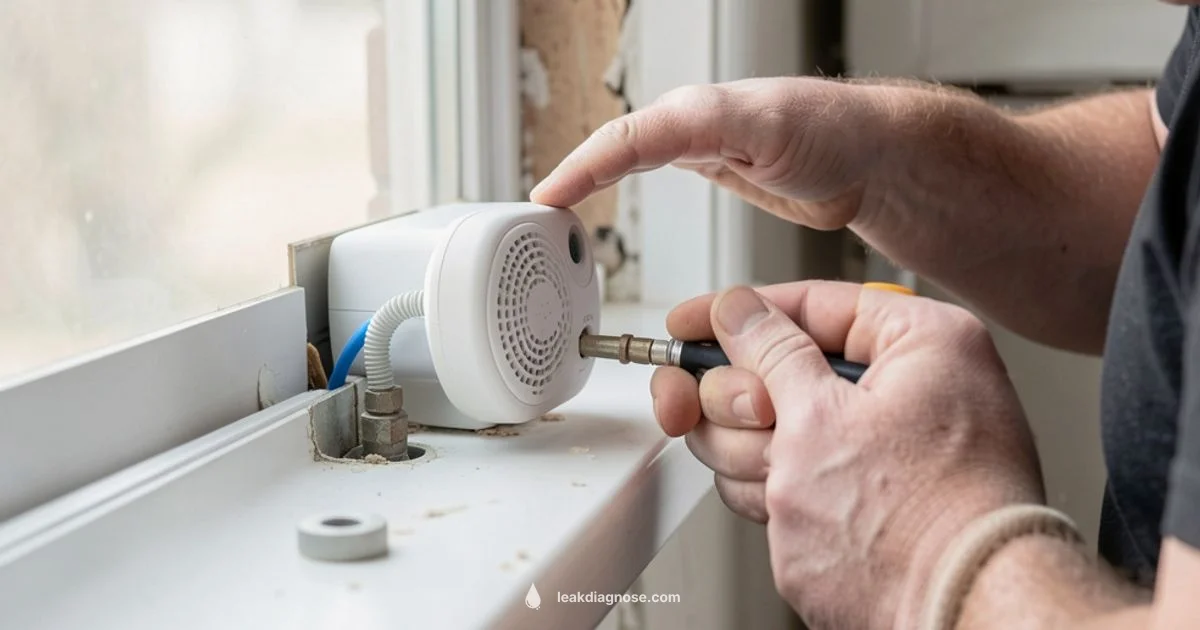 LeakBot Installation - Leak Diagnosis