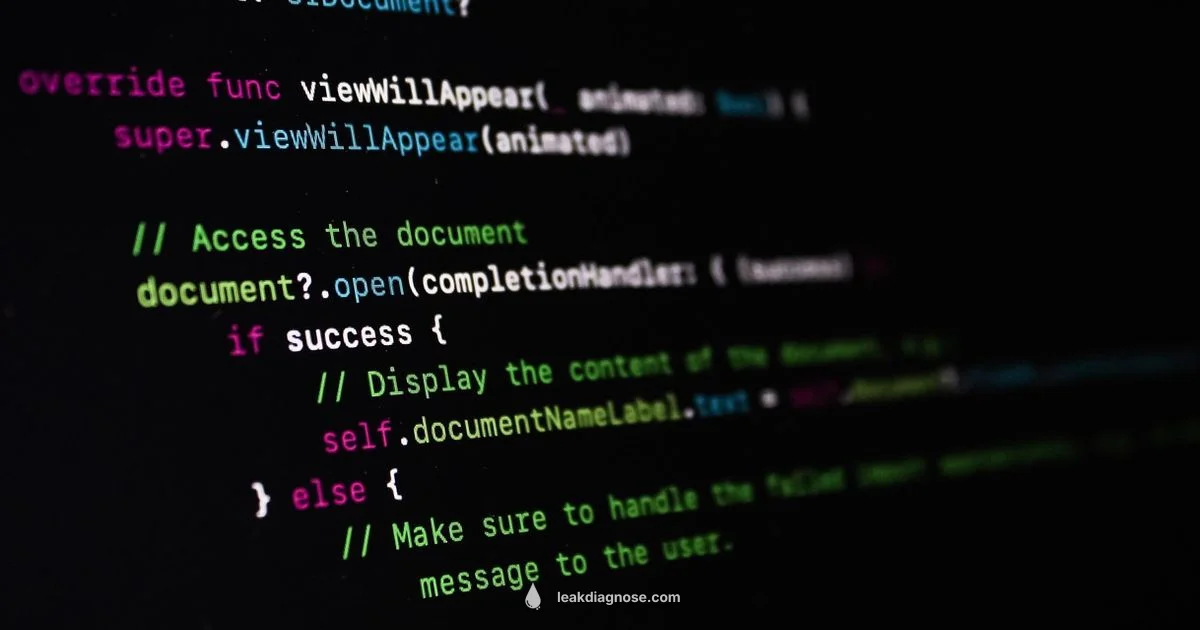 Software Leak Defined - Leak Diagnosis