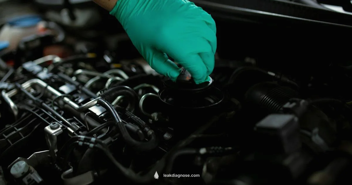 Oil Leak Diagnosis