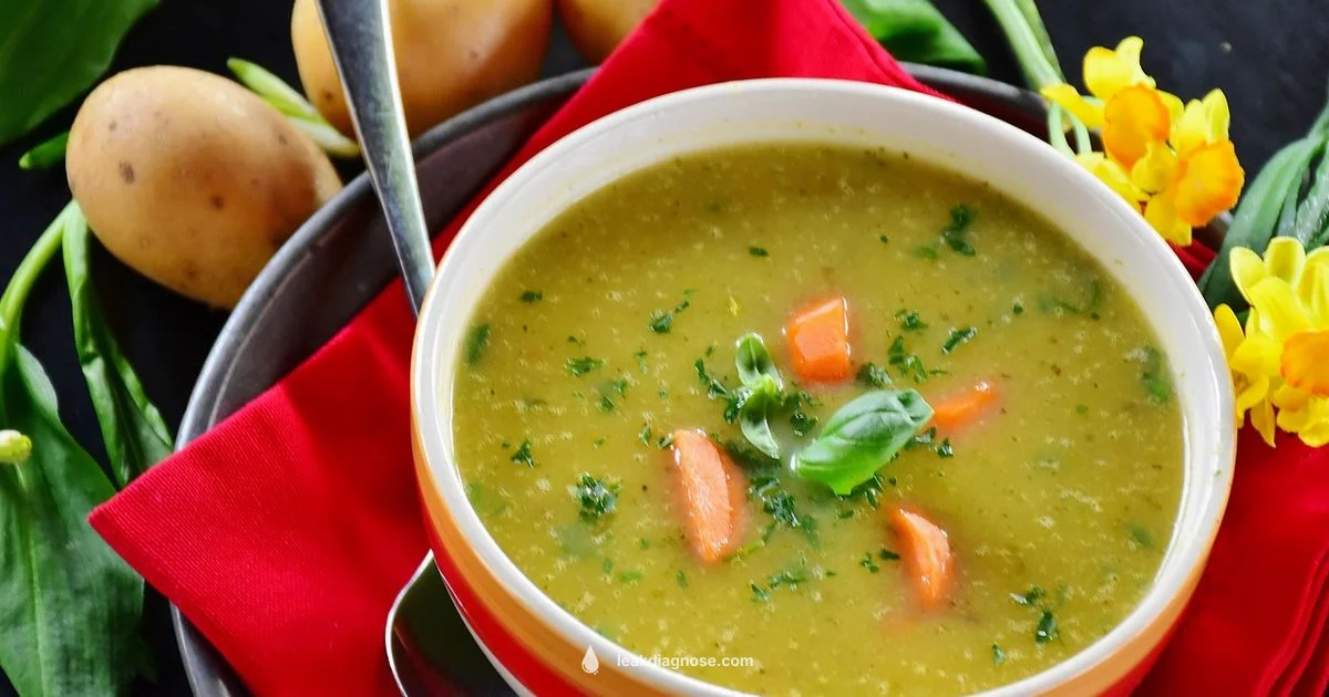 Creamy Potato Soup - Leak Diagnosis