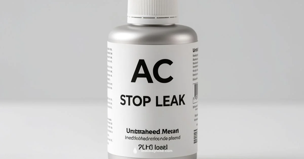 Stop Leak Removal - Leak Diagnosis