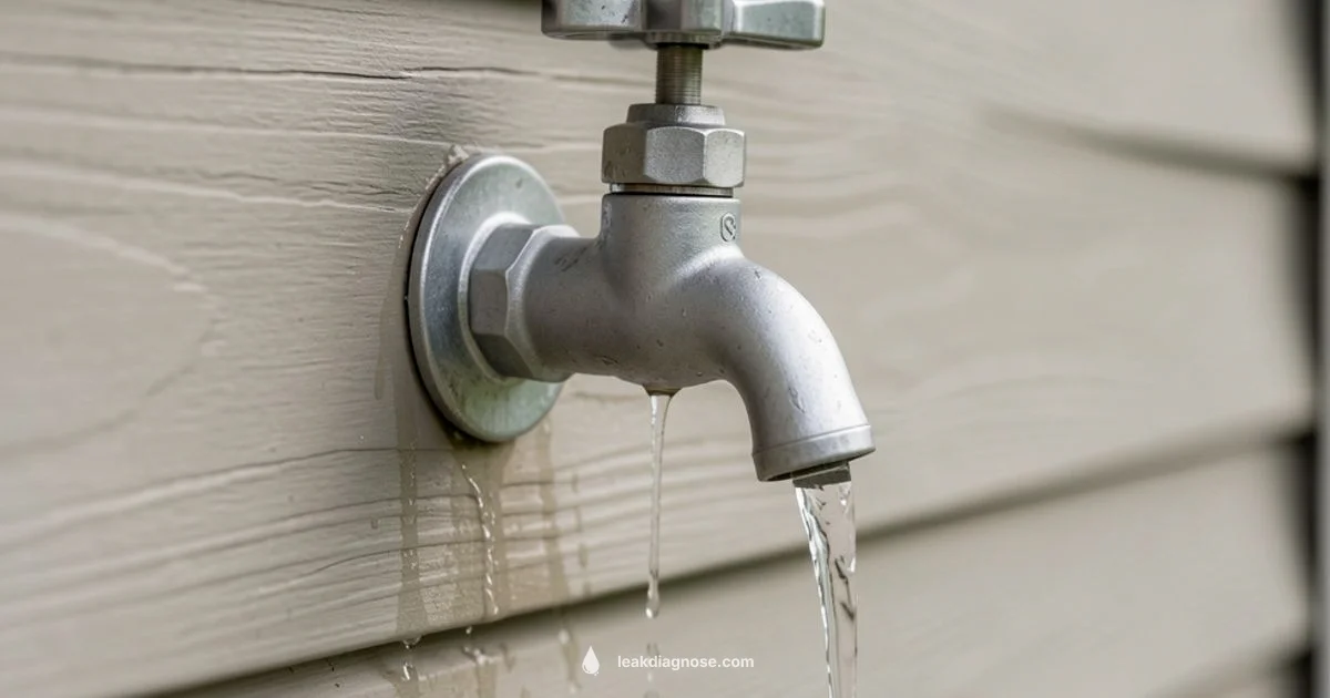 Repair Hose Bib - Leak Diagnosis