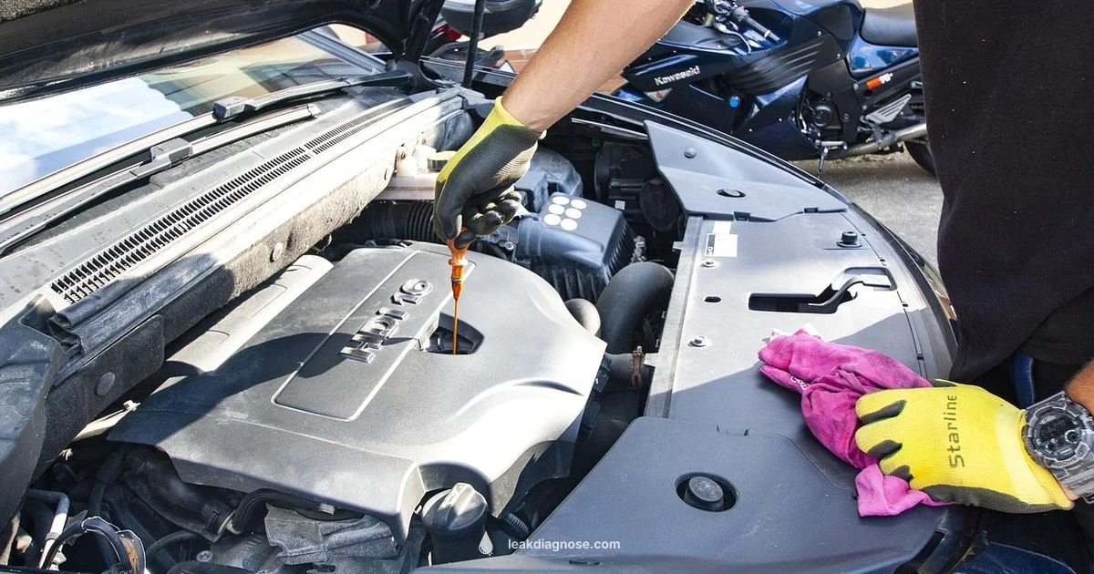 Oil Leak Troubleshoot Oil Leak Troubleshoot - Leak Diagnosis