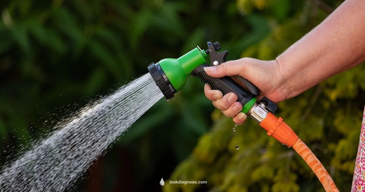 Garden Hose Repair - Leak Diagnosis