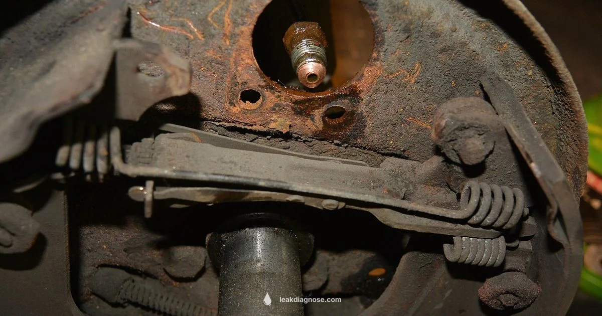 Brake Line Fix - Leak Diagnosis