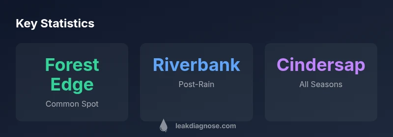 Infographic showing leek forage locations across Stardew Valley map