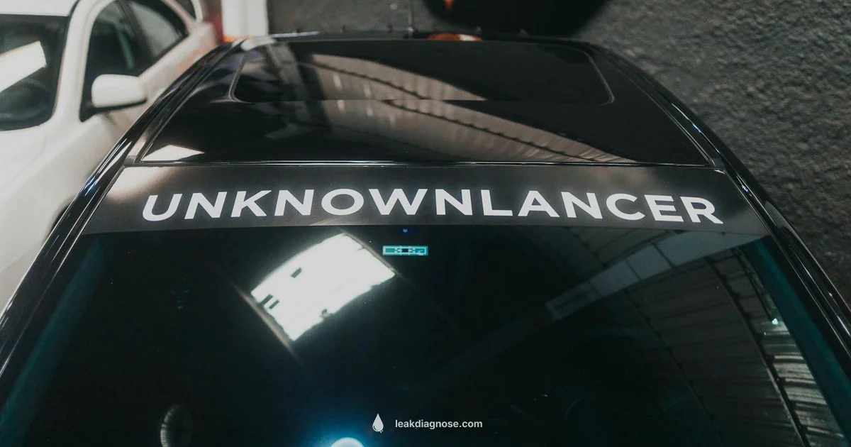 Sunroof Leak Guide - Leak Diagnosis