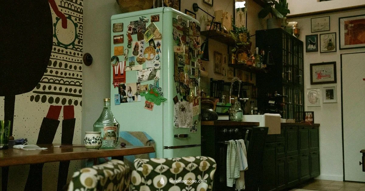 Fridge Water Line Leak Fridge Water Line Leak - Leak Diagnosis