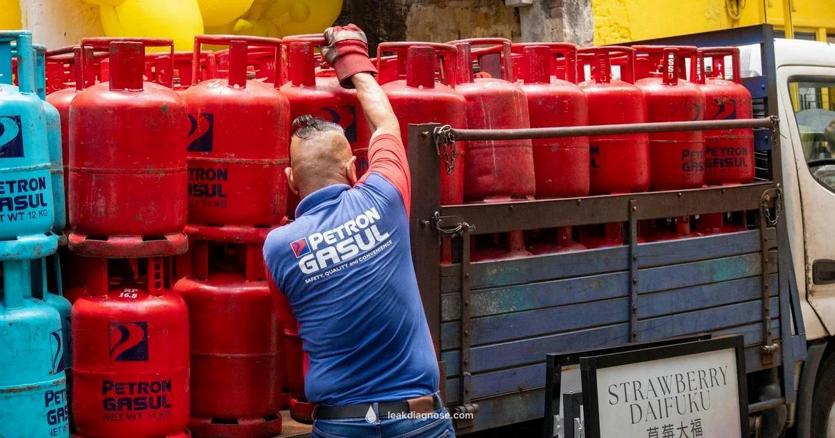 Leaking Propane Tank - Leak Diagnosis