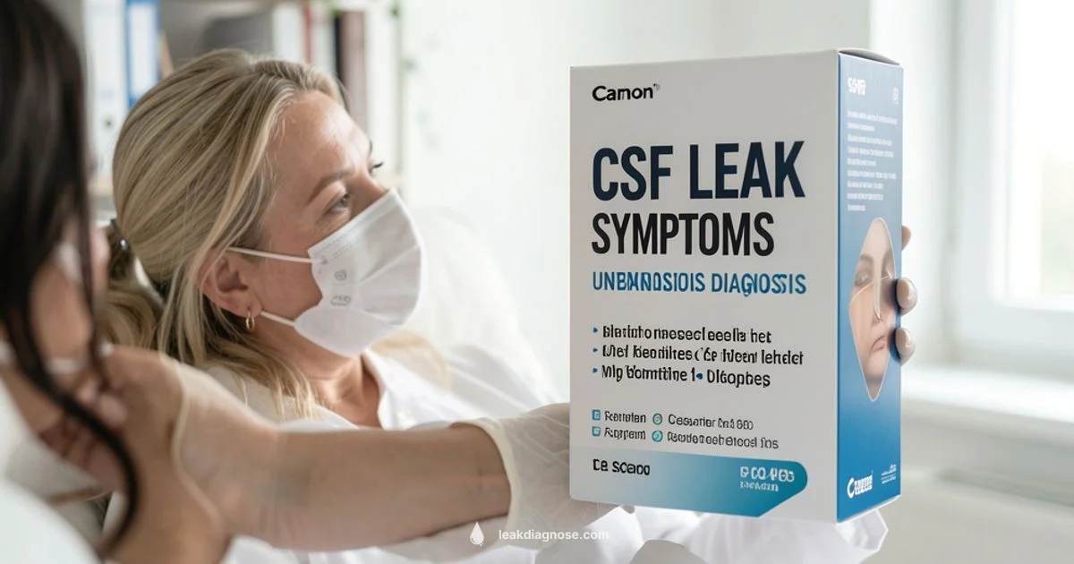CSF Leak Symptoms CSF Leak Symptoms - Leak Diagnosis