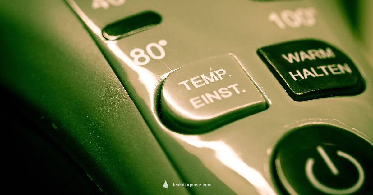 Water Heater Leak Top - Leak Diagnosis