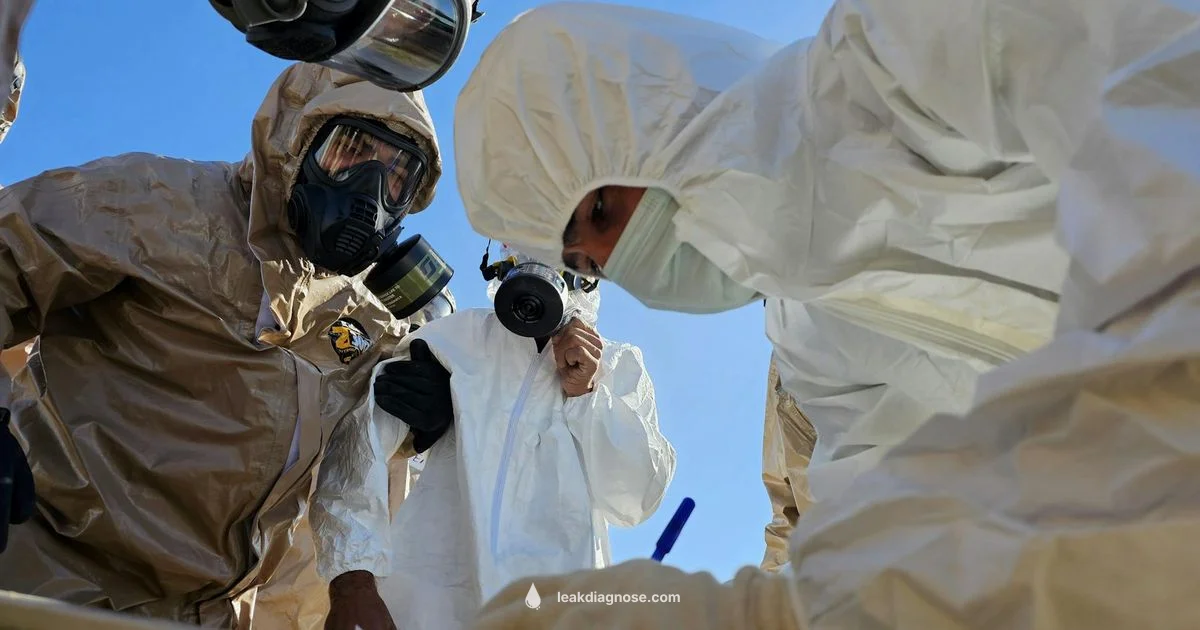 Gas Pipe Safety - Leak Diagnosis