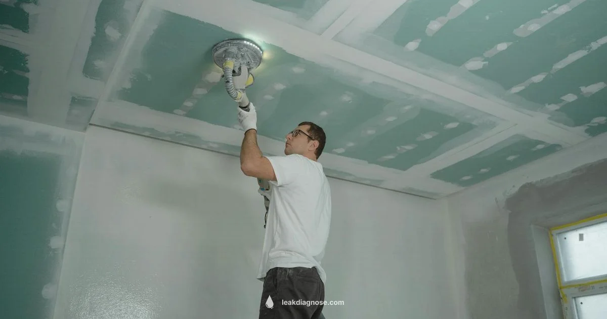 Ceiling Leak Fix Ceiling Leak Fix - Leak Diagnosis