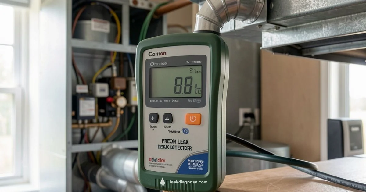Freon Leak Detector Freon Leak Detector - Leak Diagnosis