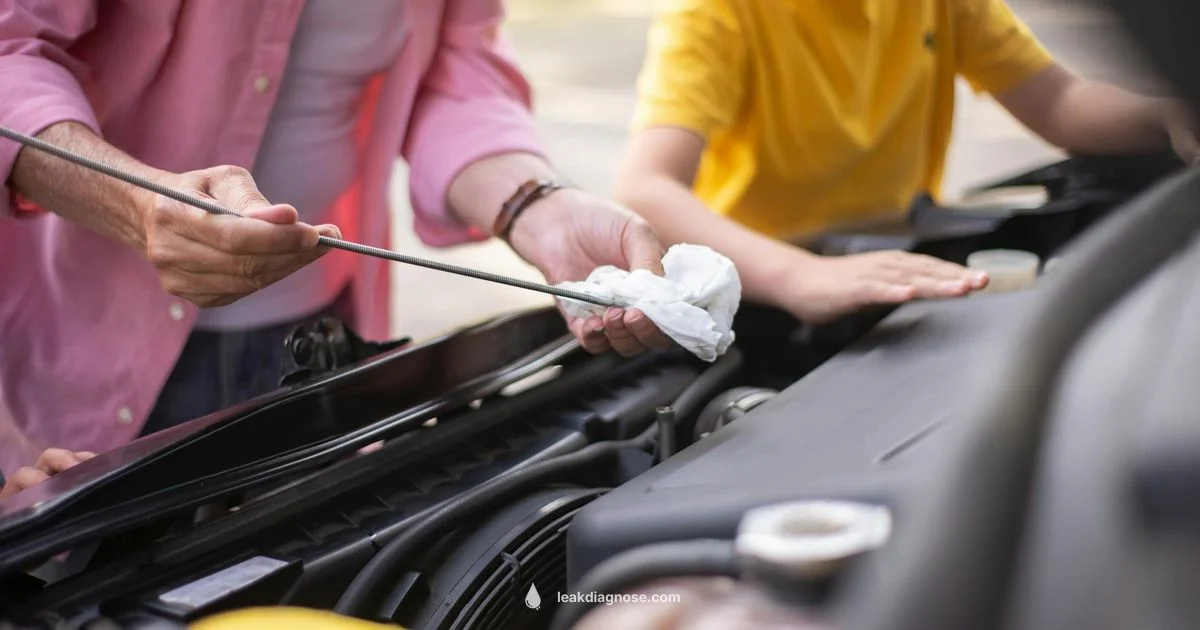 Oil Leak on Engine - Leak Diagnosis