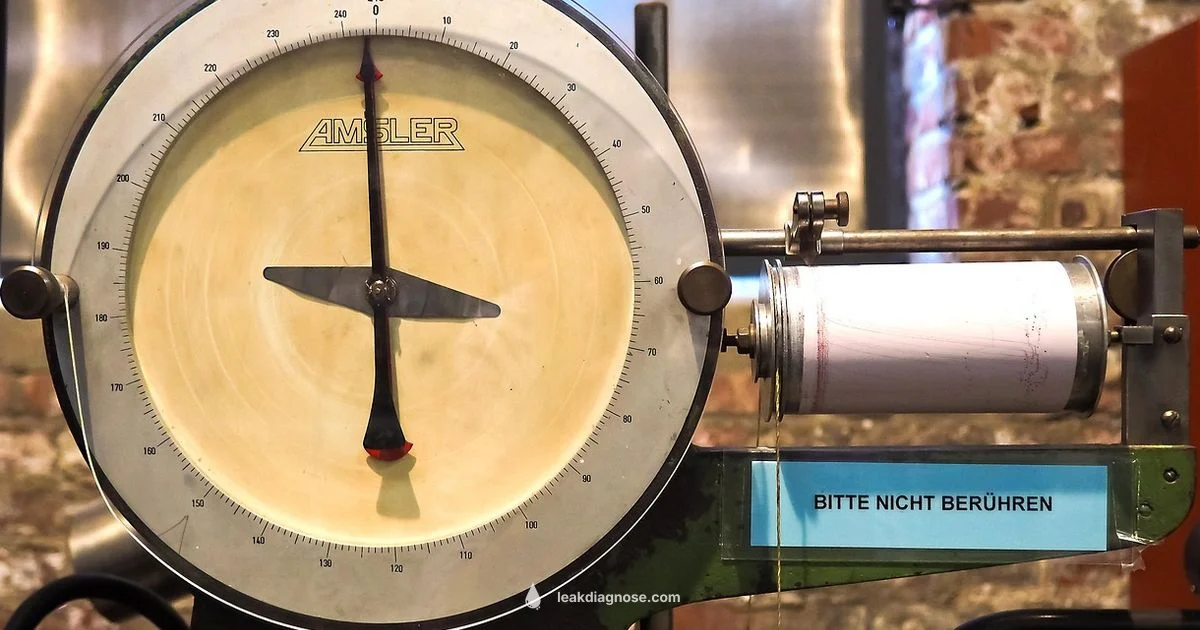 Leak Tester Workings - Leak Diagnosis