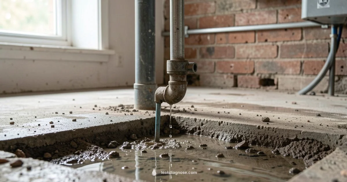 Foundation Leak Fix - Leak Diagnosis